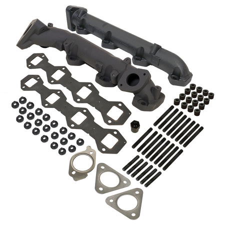 Exhaust Manifold Kit - Ford 6.7L Power Stroke F250 / F350 Pick-Up 2015-2019 & F350 / F450 / F550 / F650 / F750 Cab & Chassis 2017-2019