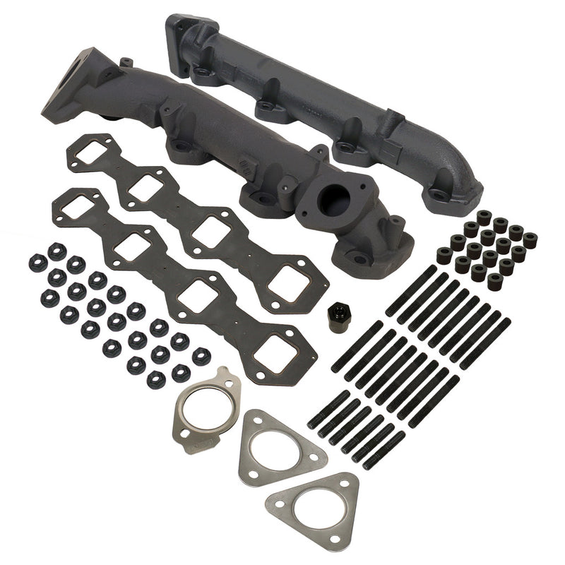 Exhaust Manifold Kit - Ford 6.7L Power Stroke F250 / F350 Pick-Up 2015-2019 & F350 / F450 / F550 Cab & Chassis 2017-2019