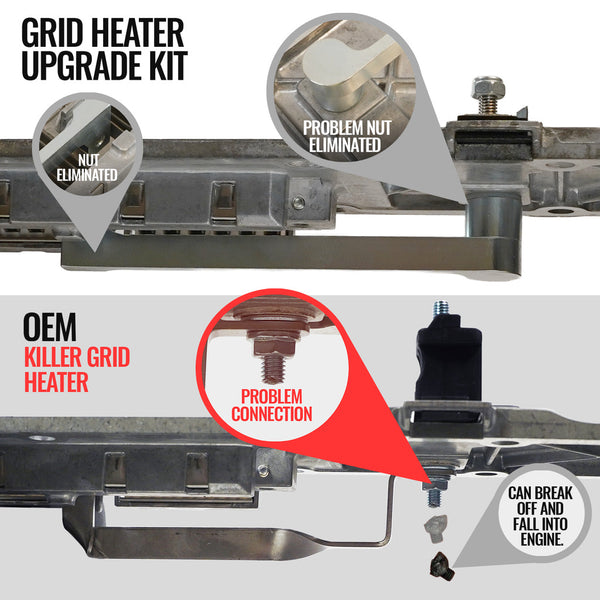 KILLER GRID HEATER UPGRADE KIT DODGE/RAM CUMMINS 2500/3500