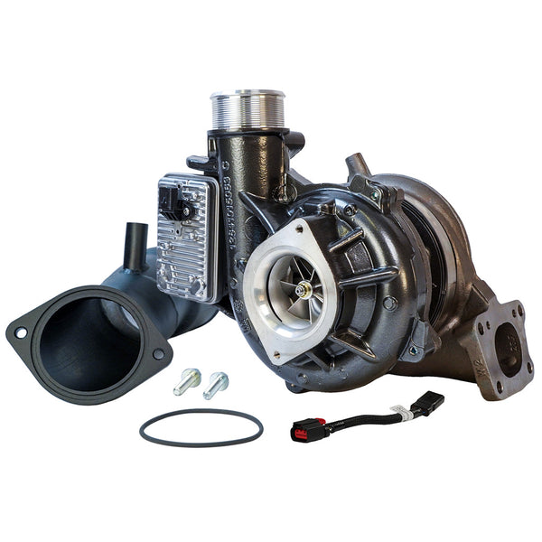 Billet Silver Fuel Filter Housing For 2017-2019 6.6L GM L5P Duramax Diesel (jiangyo68 134001) - View #4