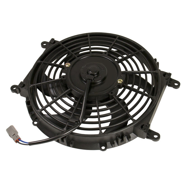 25 Row 10AN Universal Oil Cooler Kit With 7″ Fan – Engine Or Transmission Cooling