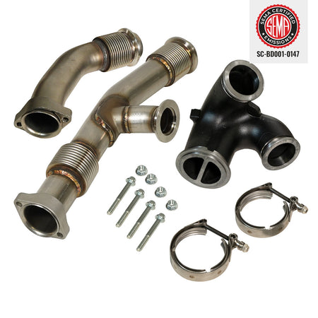 UP-PIPES KIT w/EGR CONNECTOR FORD 6.0L POWER STROKE 2003-2004