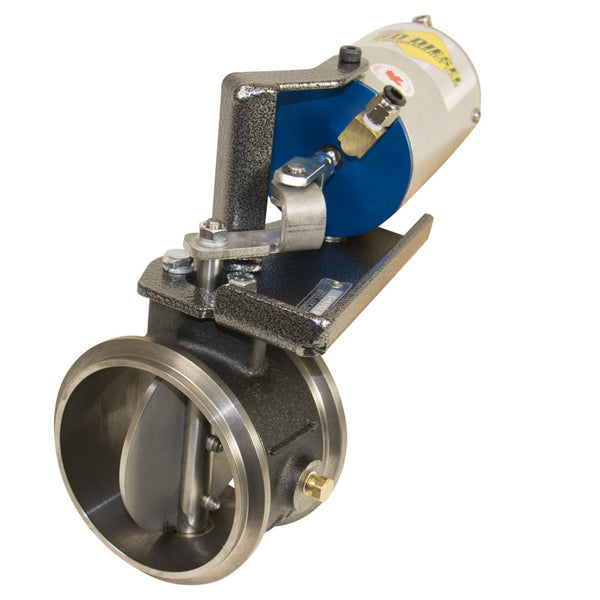 EXHAUST BRAKE 4-INCH EXHAUST REMOTE MOUNT VACUUM CONTROLLED