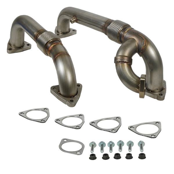 EXHAUST MANIFOLD & UPPIPE KIT FORD F250/F350/F450/F550 SUPER DUTY 6.4L