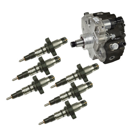 5.9L Cummins Performance CR Pump & Injectors Package - Dodge 2004.5-2007