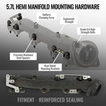 EXHAUST MANIFOLD BRACKET / BOLT & SPACER KIT RAM/DODGE/JEEP 5.7L HEMI: 1500 09-26 / 2500-3500 09-18 / DURANGO 11-26 / GRAND CHEROKEE & WAGONEER 11-24