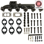 EXHAUST MANIFOLD KIT STOCK MOUNT DODGE 5.9L CUMMINS 2003-2007