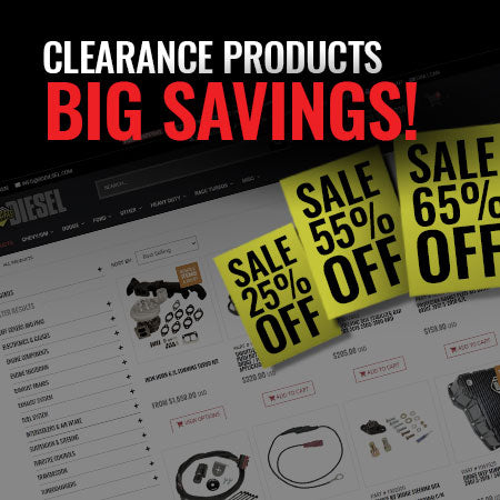 Clearance Products - Big Savings!