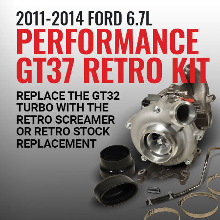 2011-2014 Ford 6.7L Performance GT37 Retro Kit