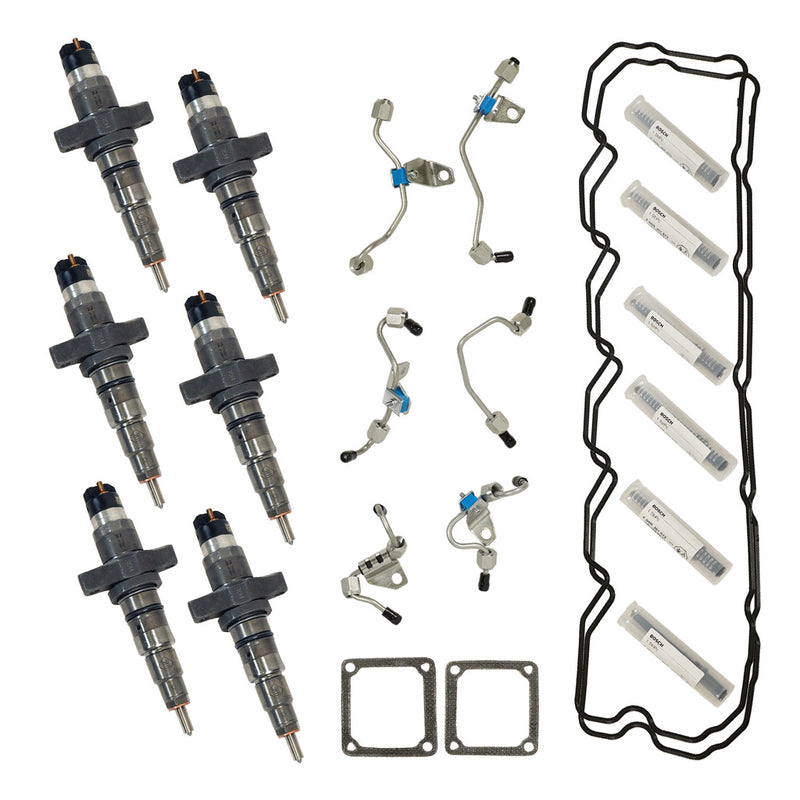 INJECTORS & INSTALL KIT DODGE/RAM 5.9L CUMMINS 2004.5-2005