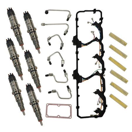 INJECTORS & INSTALL KIT DODGE/RAM 6.7L CUMMINS CAB & CHASSIS W/O SCR 2007.5-2010