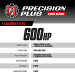 Precision Plus Long Block Engine Dodge/Ram 5.9L Cummins 2004.5-2007