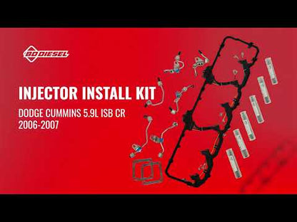 INJECTOR INSTALL KIT DODGE 5.9L CR CUMMINS 2006-2007