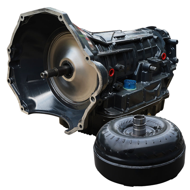 TorqueMaster Dodge 68RFE Transmission & Converter Package - 2019-2022 4wd c/w Billet Input Shaft