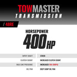 TowMaster Dodge 48RE Transmission - 2005-2007 4wd w/TVV Stepper Motor - c/w TapShifter