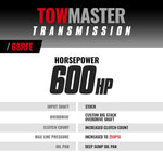 TOWMASTER RAM 6.7L CUMMINS 68RFE TRANSMISSION 2019-2024