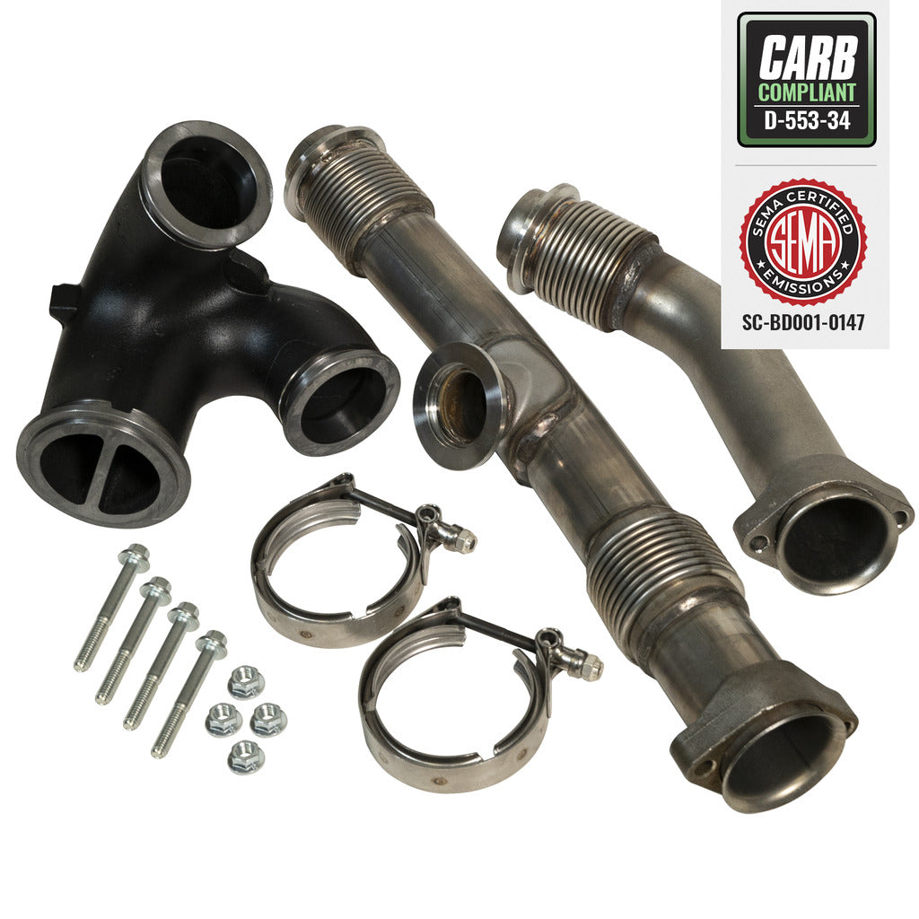 Up-Pipes Kit with EGR Connector | Ford 7.3L Powerstroke | 1043918 – BD ...