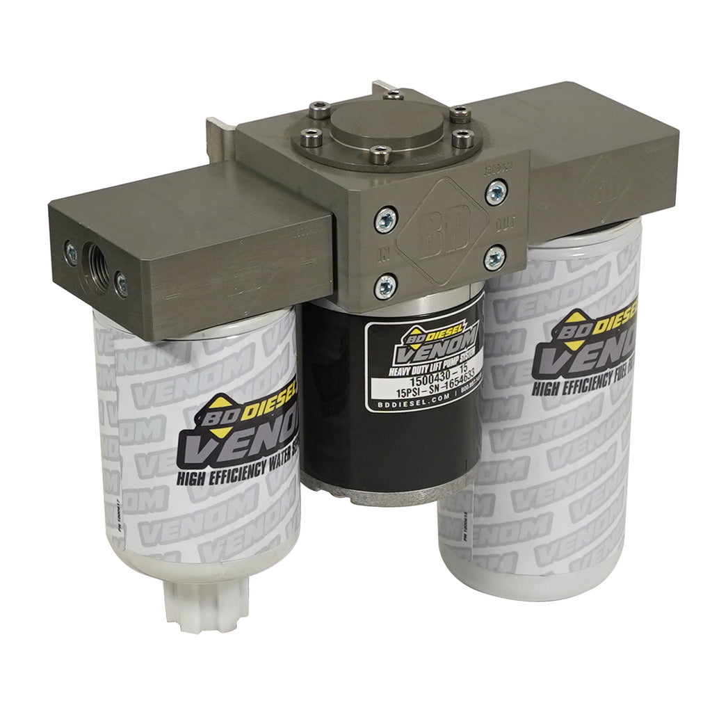 VENOM FUEL LIFT PUMP C/W FILTER & SEPARATOR DODGE 5.9L CUMMINS