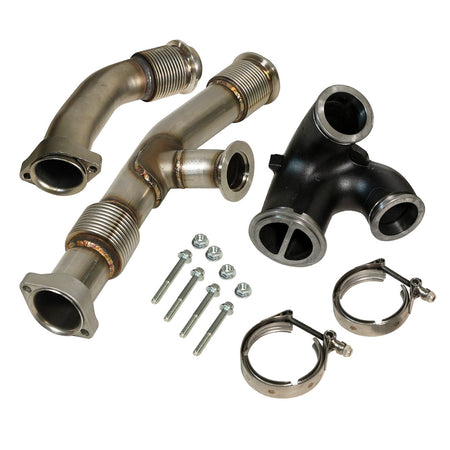 UP-PIPES KIT w/EGR CONNECTOR FORD 6.0L POWER STROKE 2003-2004