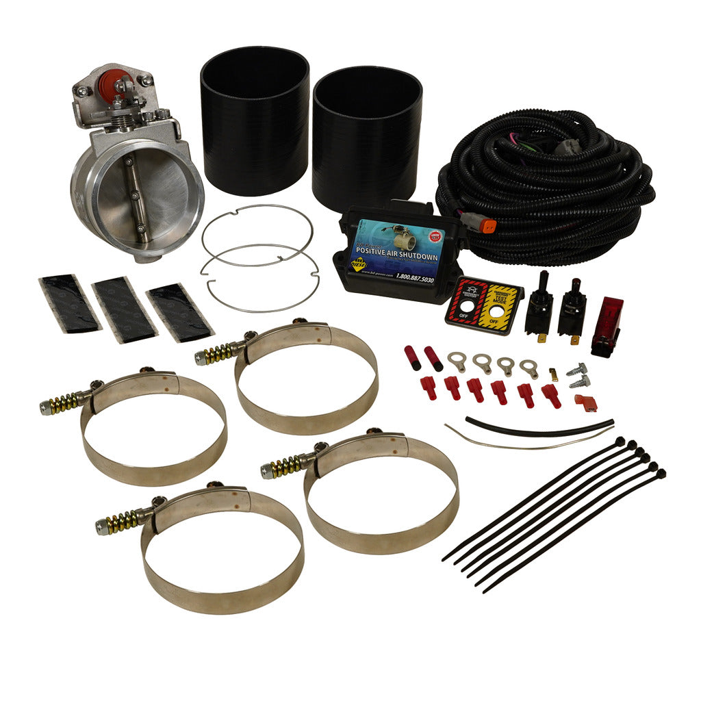 Positive Air Shut-Off w/Test Function Universal 4.0in c/w