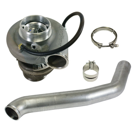 Super B Killer SX-E S363 c/w HX40 Down Pipe Turbo Kit Dodge 24-valve 5.9L Cummins 1994-2002