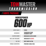 TowMaster Dodge 68RFE Transmission & Converter Package - 2019-2022 2wd
